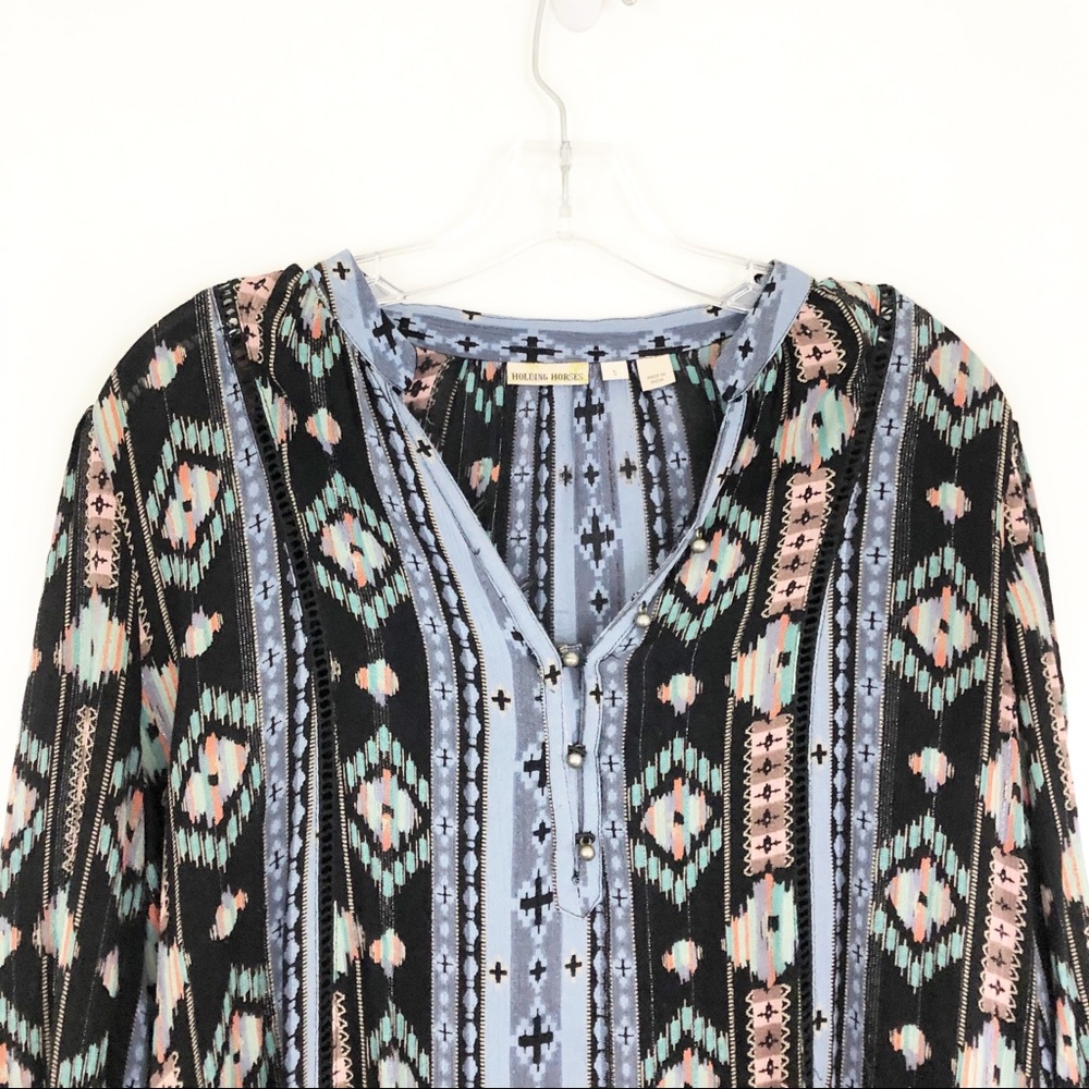 Anthropologie Holding Horses Winter Moon Dress (C3 - Picture 7 of 9